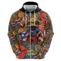Funny Benito Bowl Hoodie Puerto Rican Coquí Football