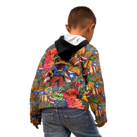 Funny Benito Bowl Kid Hoodie Puerto Rican Coquí Football