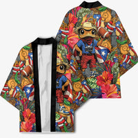 Funny Benito Bowl Kimono Puerto Rican Coquí Football