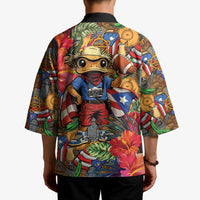 Funny Benito Bowl Kimono Puerto Rican Coquí Football