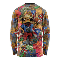 Funny Benito Bowl Long Sleeve Shirt Puerto Rican Coquí Football
