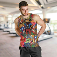 Funny Benito Bowl Men Tank Top Puerto Rican Coquí Football