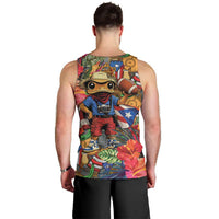 Funny Benito Bowl Men Tank Top Puerto Rican Coquí Football