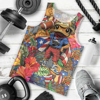 Funny Benito Bowl Men Tank Top Puerto Rican Coquí Football