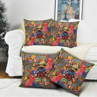 Funny Benito Bowl Pillow Cover Puerto Rican Coquí Football