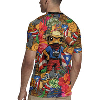 Funny Benito Bowl Rugby Jersey Puerto Rican Coquí Football
