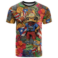 Funny Benito Bowl T Shirt Puerto Rican Coquí Football