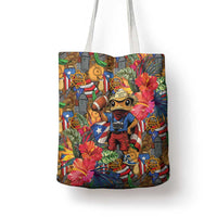 Funny Benito Bowl Tote Bag Puerto Rican Coquí Football