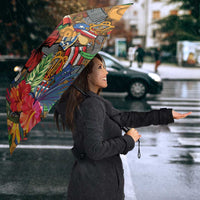 Funny Benito Bowl Umbrella Puerto Rican Coquí Football