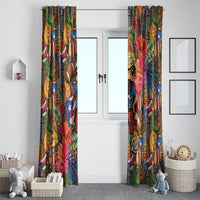 Funny Benito Bowl Window Curtain Puerto Rican Coquí Football