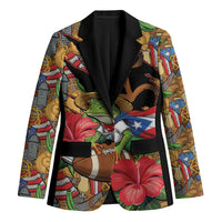Patriotic Coqui Frog Football Blazer 250 Years of Freedom Puerto Rico Flag Stand