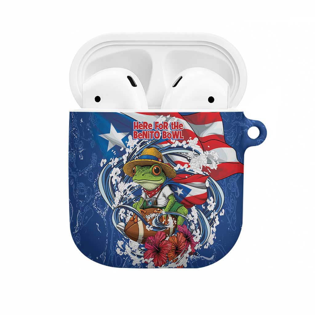 Puerto Rican Coquí Football AirPods Case Here For The Benito Bowl