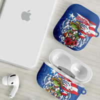 Puerto Rican Coquí Football AirPods Case Here For The Benito Bowl