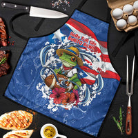 Puerto Rican Coquí Football Apron Here For The Benito Bowl