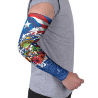 Puerto Rican Coquí Football Arm Sleeves Here For The Benito Bowl