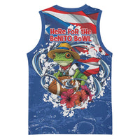 Puerto Rican Coquí Football Basketball Jersey Here For The Benito Bowl