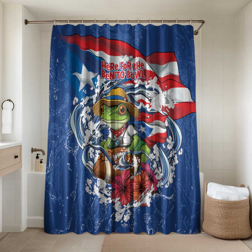 Puerto Rican Coquí Football Bathroom Set Here For The Benito Bowl
