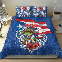 Puerto Rican Coquí Football Bedding Set Here For The Benito Bowl