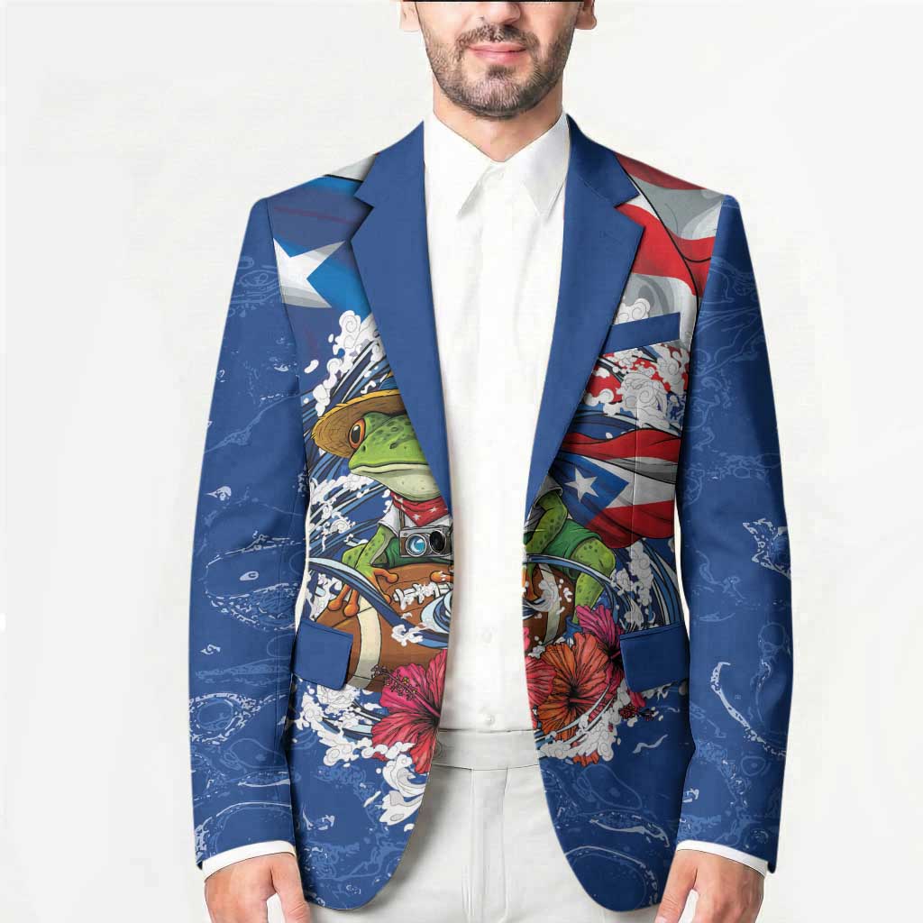 Puerto Rican Coquí Football Blazer Here For The Benito Bowl
