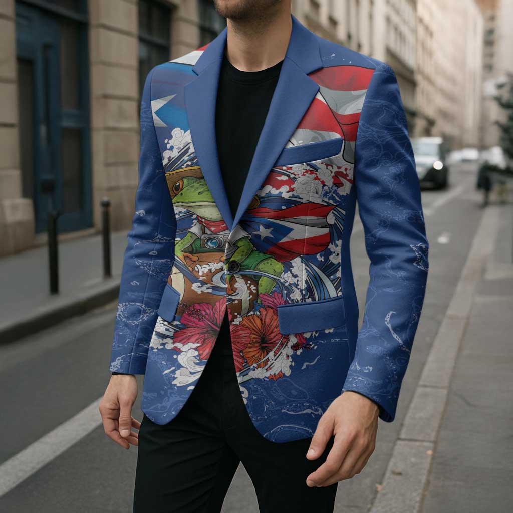 Puerto Rican Coquí Football Blazer Here For The Benito Bowl