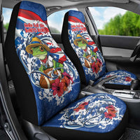 Puerto Rican Coquí Football Car Seat Cover Here For The Benito Bowl
