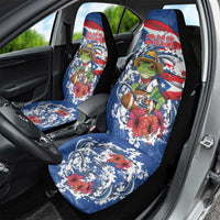 Puerto Rican Coquí Football Car Seat Cover Here For The Benito Bowl