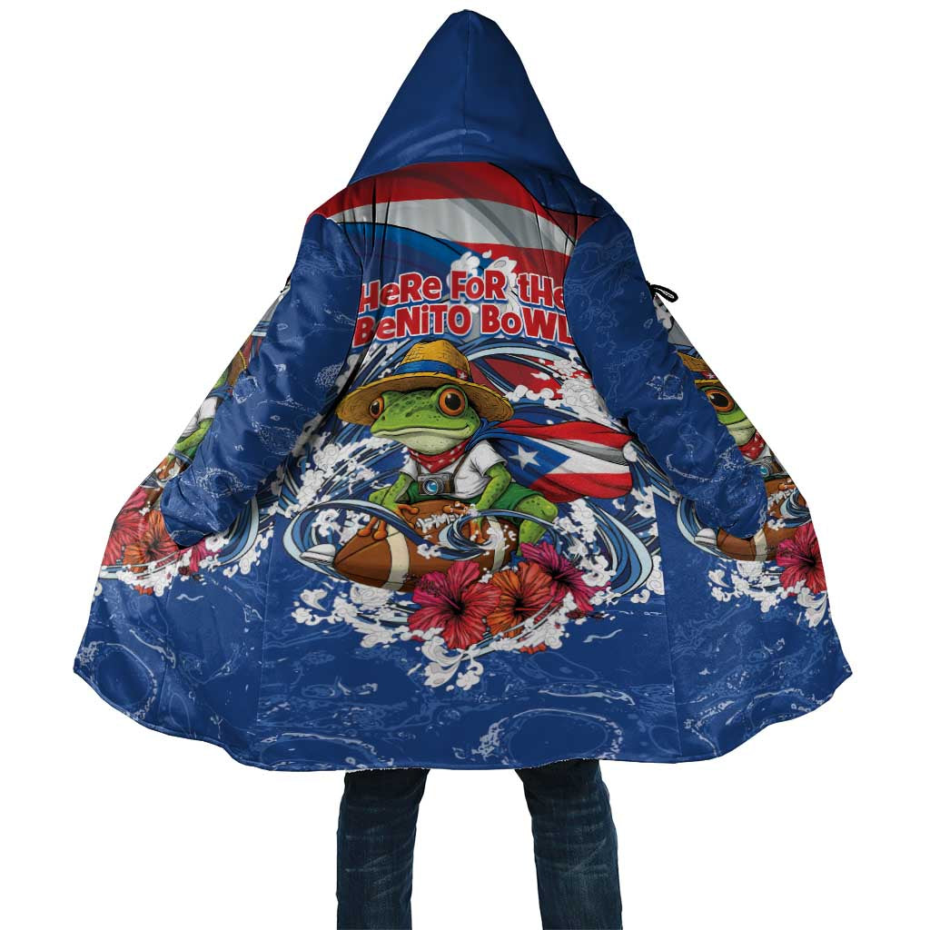 Puerto Rican Coquí Football Cloak Here For The Benito Bowl