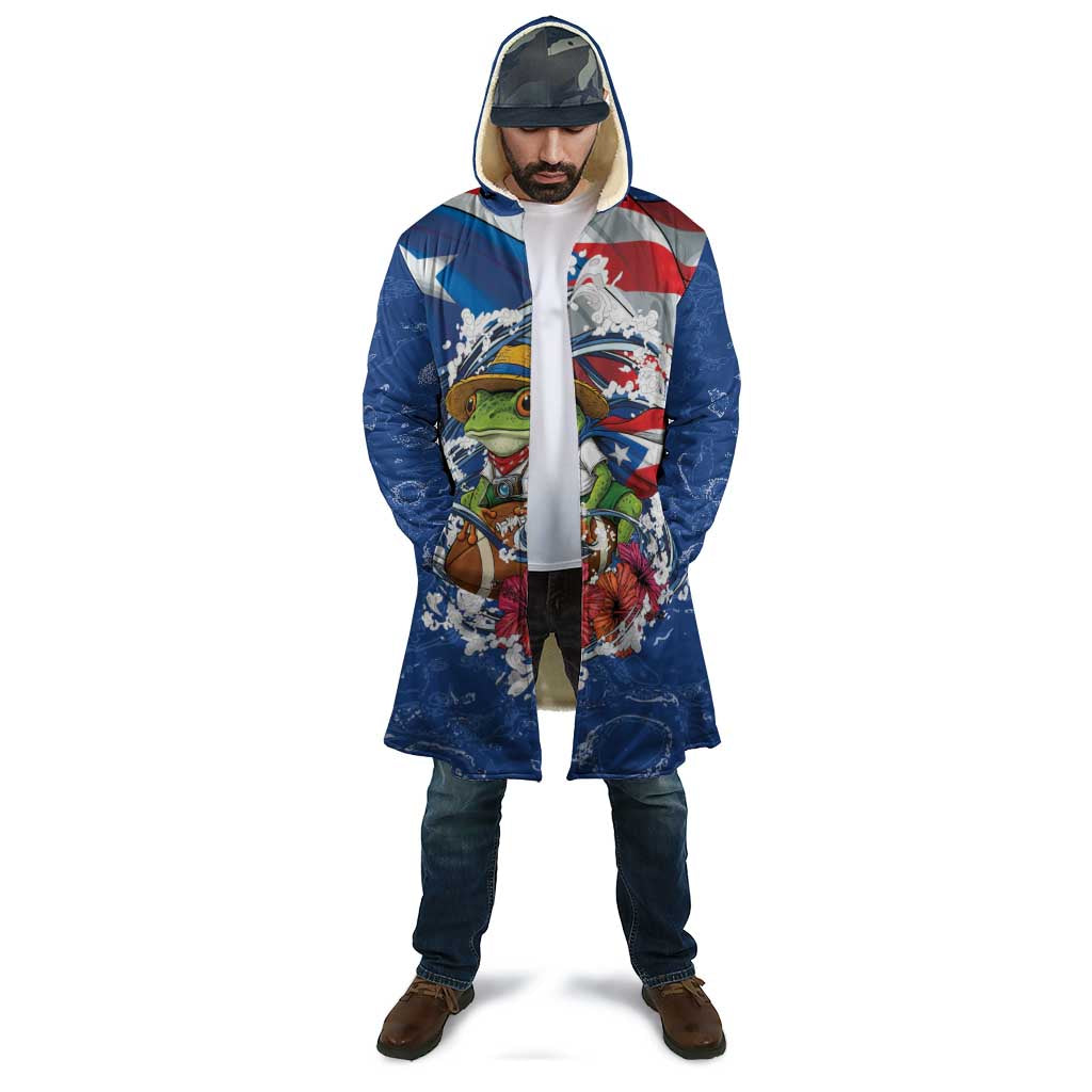 Puerto Rican Coquí Football Cloak Here For The Benito Bowl
