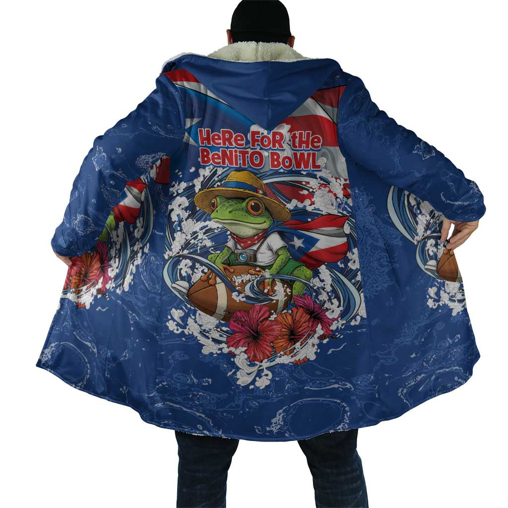 Puerto Rican Coquí Football Cloak Here For The Benito Bowl