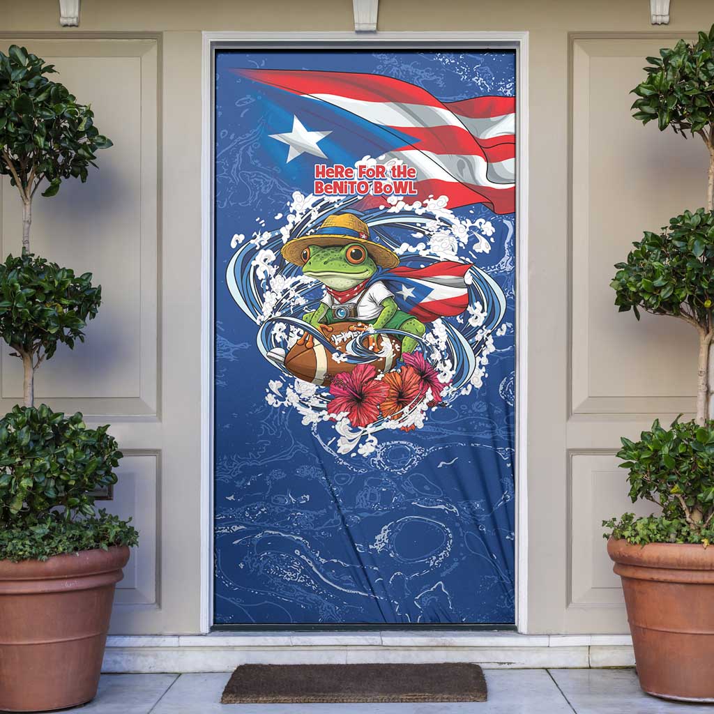 Puerto Rican Coquí Football Door Cover Here For The Benito Bowl