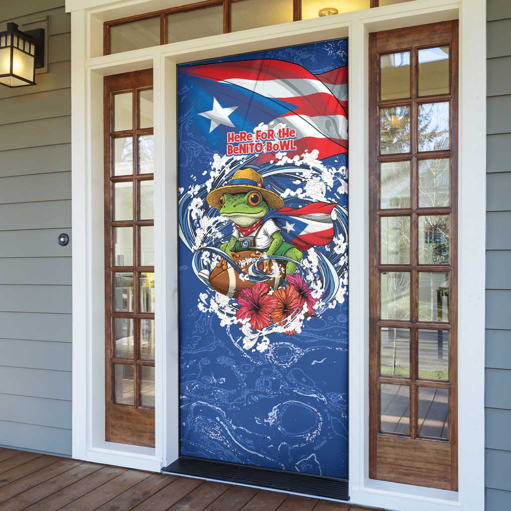 Puerto Rican Coquí Football Door Cover Here For The Benito Bowl