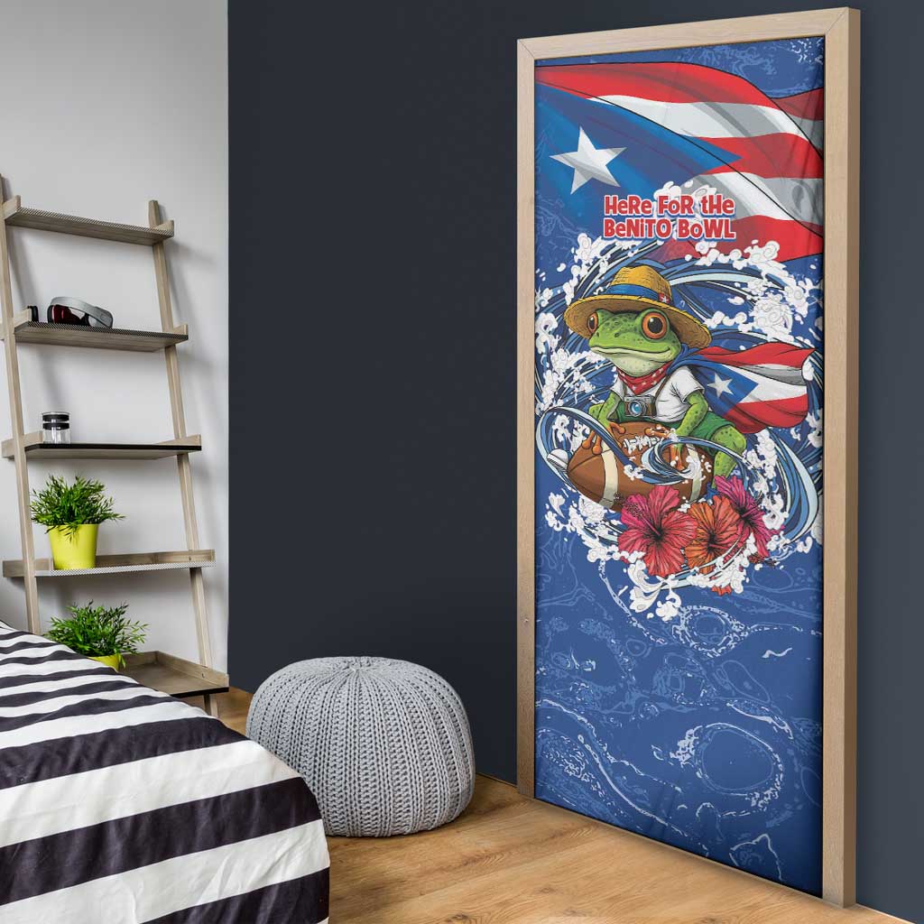 Puerto Rican Coquí Football Door Cover Here For The Benito Bowl