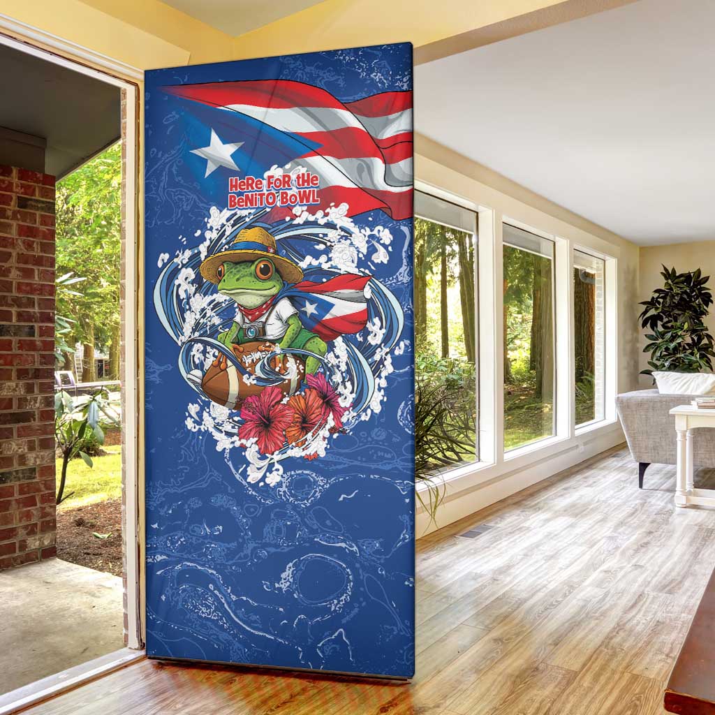 Puerto Rican Coquí Football Door Cover Here For The Benito Bowl
