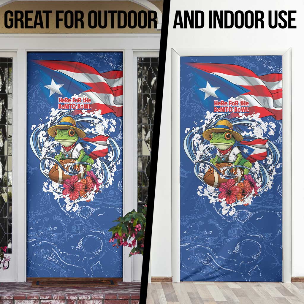 Puerto Rican Coquí Football Door Cover Here For The Benito Bowl