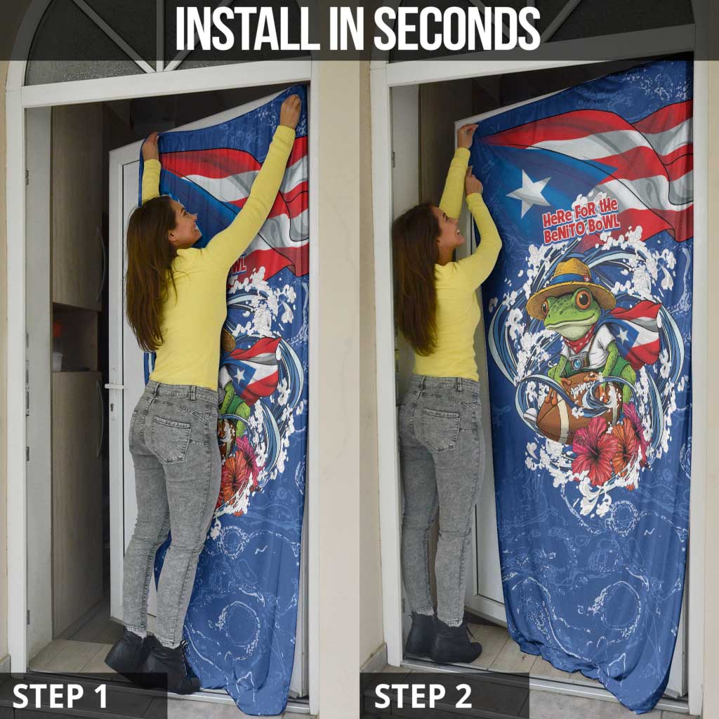 Puerto Rican Coquí Football Door Cover Here For The Benito Bowl