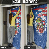 Puerto Rican Coquí Football Door Cover Here For The Benito Bowl