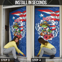 Puerto Rican Coquí Football Door Cover Here For The Benito Bowl