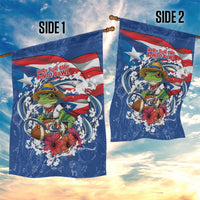 Puerto Rican Coquí Football Garden Flag Here For The Benito Bowl