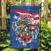 Puerto Rican Coquí Football Garden Flag Here For The Benito Bowl