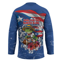 Puerto Rican Coquí Football Hockey Jersey Here For The Benito Bowl