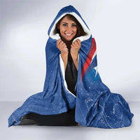 Puerto Rican Coquí Football Hooded Blanket Here For The Benito Bowl