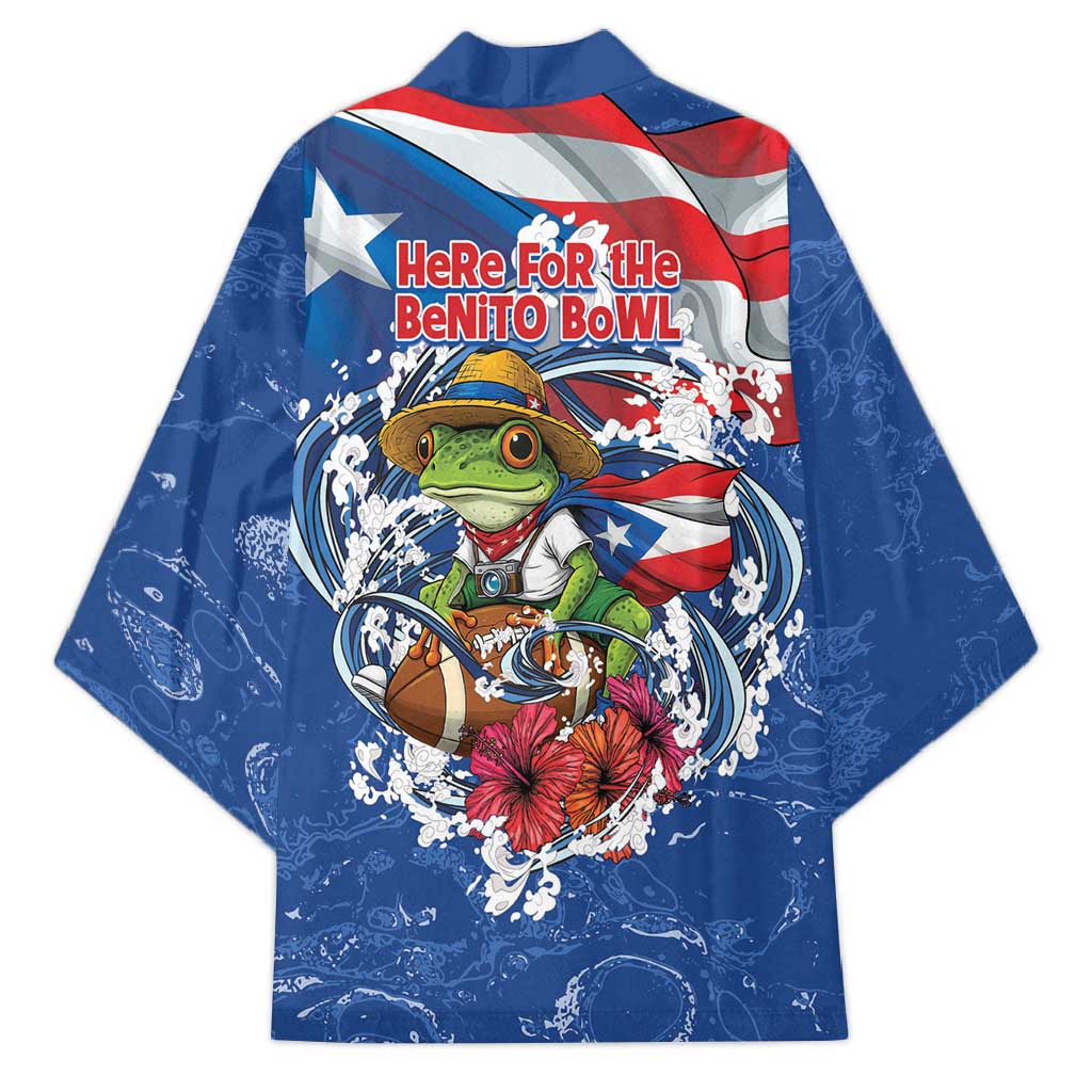 Puerto Rican Coquí Football Kimono Here For The Benito Bowl