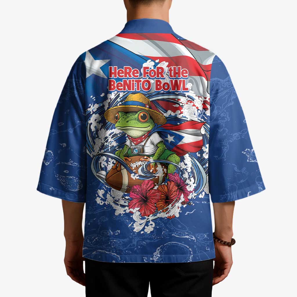 Puerto Rican Coquí Football Kimono Here For The Benito Bowl