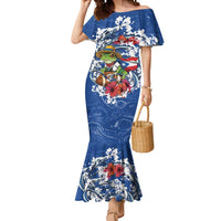 Puerto Rican Coquí Football Mermaid Dress Here For The Benito Bowl