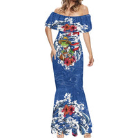 Puerto Rican Coquí Football Mermaid Dress Here For The Benito Bowl