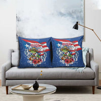 Puerto Rican Coquí Football Pillow Cover Here For The Benito Bowl