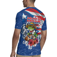 Puerto Rican Coquí Football Rugby Jersey Here For The Benito Bowl