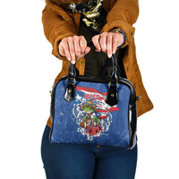 Puerto Rican Coquí Football Shoulder Handbag Here For The Benito Bowl