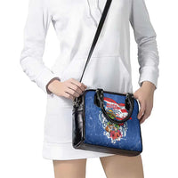 Puerto Rican Coquí Football Shoulder Handbag Here For The Benito Bowl