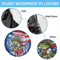 Puerto Rican Coquí Football Spare Tire Cover Here For The Benito Bowl